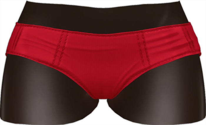 Kaithleen's Pin Up Set Shorts - Red