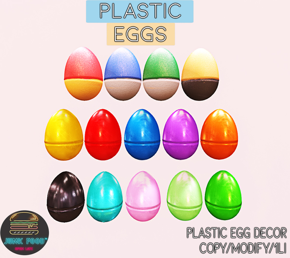 Junk Food - Plastic Eggs