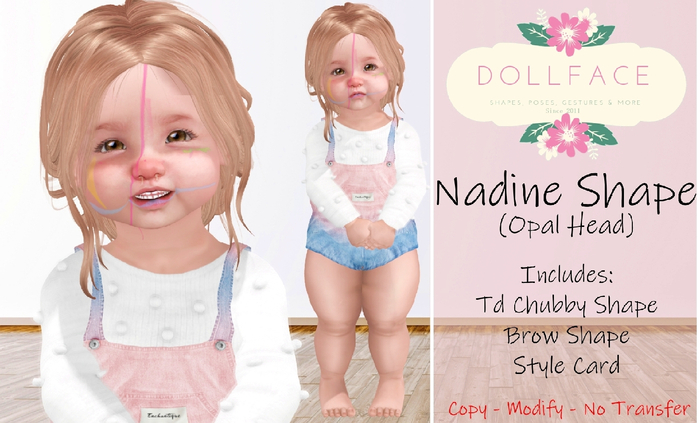 {.: DollFace :.} - Nadine Shape (Opal Shape)