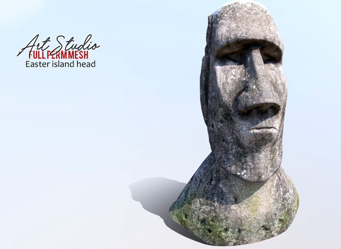 Art Studio.FULL PERM \\ Easter Island Head