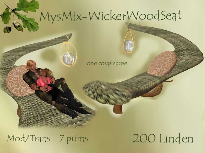 MysMix-WickerWoodSeat boxed