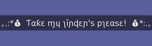 :: MG ::  Take My Linden's Please! - Gesture