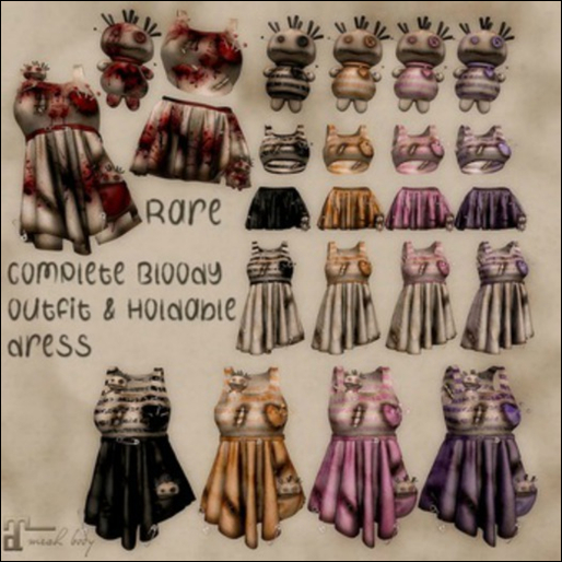 * So Cute Voodoo Doll * Orange Holdable Doll 