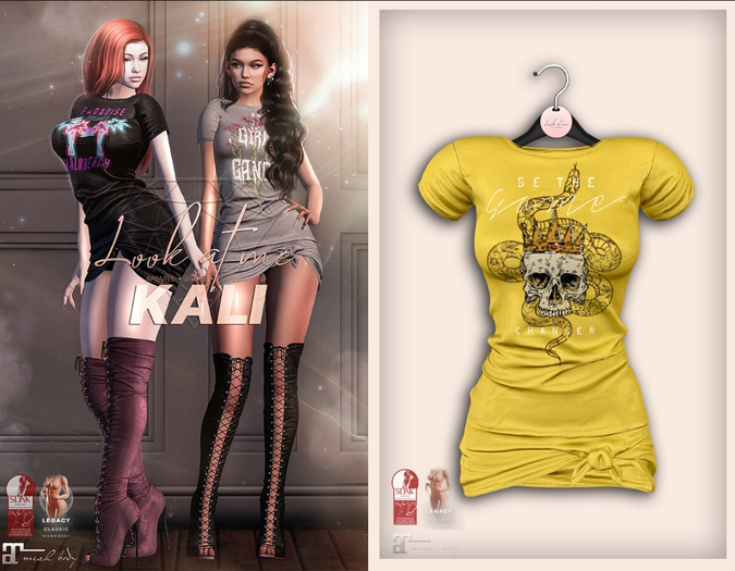 Look At Me. Kali : Dress - yellow