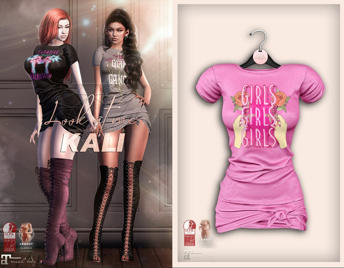 Look At Me. Kali : Dress - pink