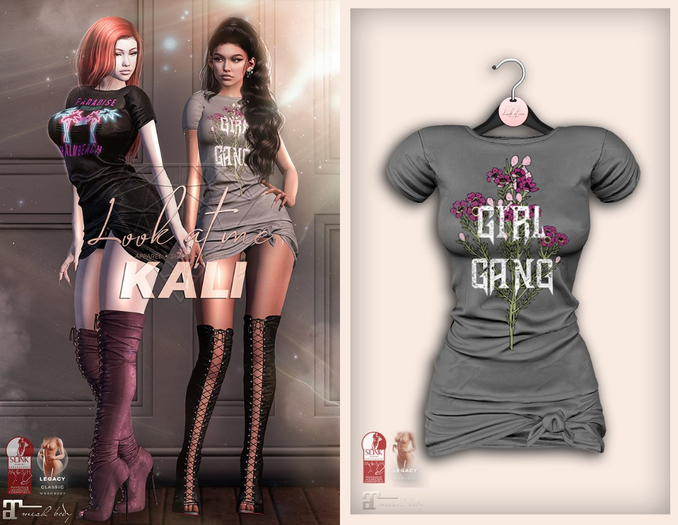 Look At Me. Kali : Dress - grey