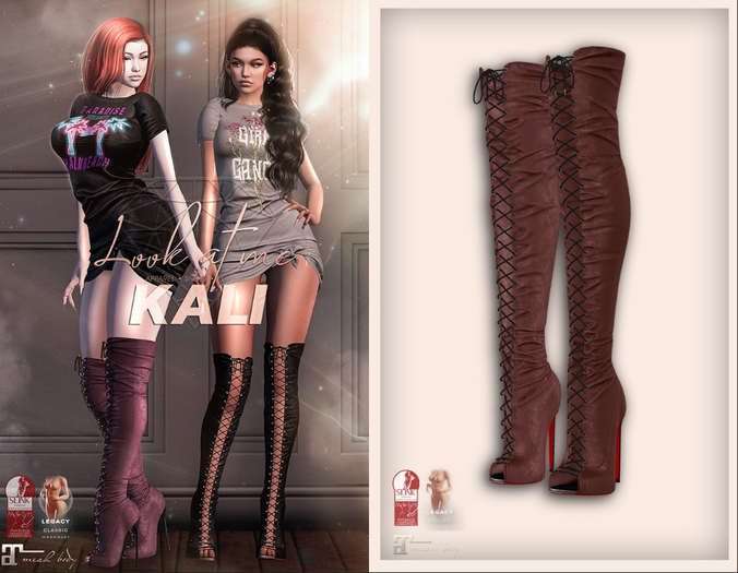Look At Me. Kali : Boots - beige