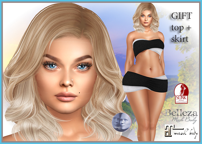 SHAPE - Genus Head - Strong Face GIFT #8 / Maitreya,Belleza,Slink,