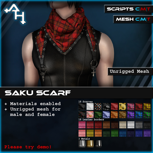 +AH+ Saku Scarf 1.0 (wear me)