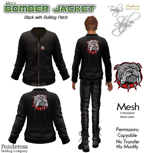 Bomber Jacket "Mens" - Bulldog