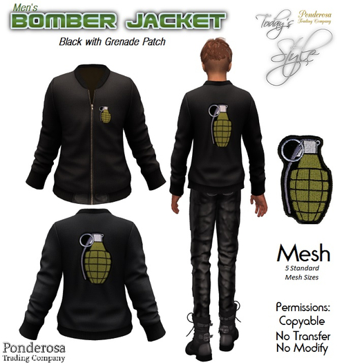 Bomber Jacket - Grenade