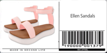 Mia Bebe TODDLER & YOUTH Ellen Sandals - Peony [Wear]
