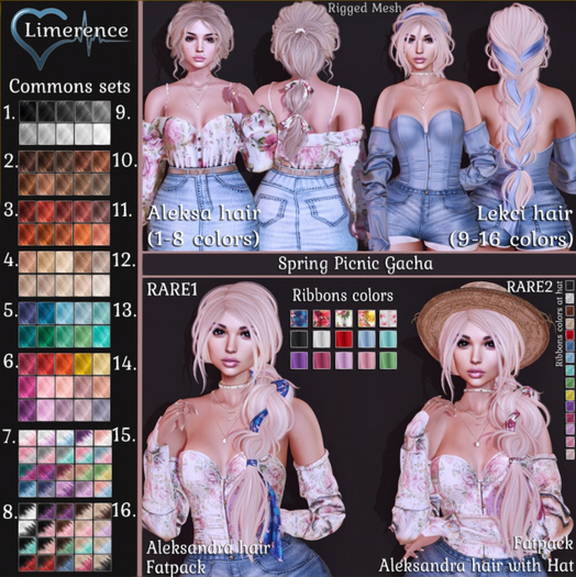 #6 {Limerence} Aleksa hair-Colours2