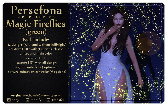 Persefona Magic Fireflies (green)
