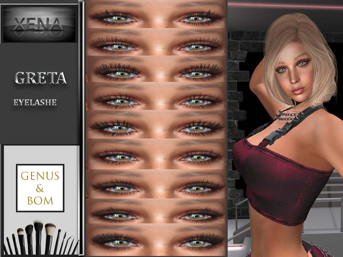 GRETA, EYELASHE FOR GENUS