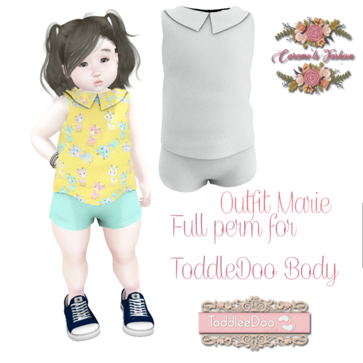 Outfit Marie ToddleeDoo full perm
