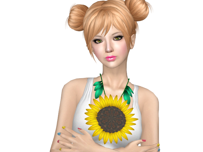 Sunflower Necklace