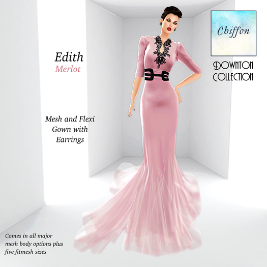 *CHIFFON* Edith - Merlot