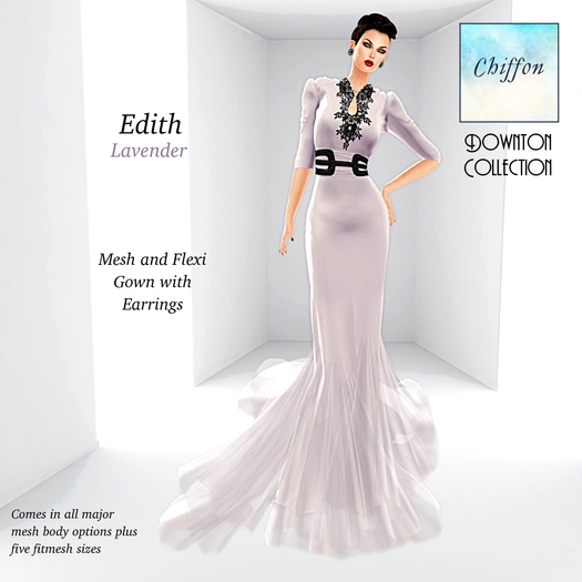 *CHIFFON* Edith - Lavender