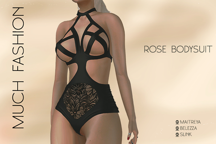 ..::MUCH FASHION::. ROSE BODYSUIT-DEMO