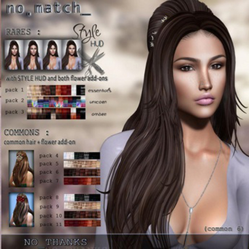 no.match_ ~ NO_THANKS ~ Pack of BROWNS , pack 6