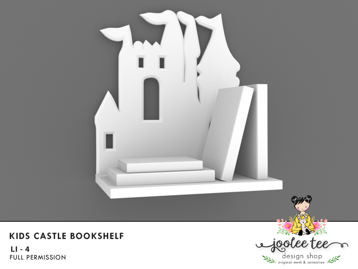 Joolee Tee Builders - Kids CastleBookshelf Boxed