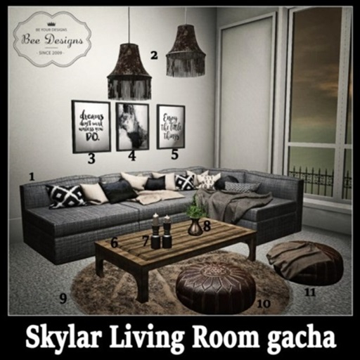 Bee Designs Skylar Living room gacha  RARE
