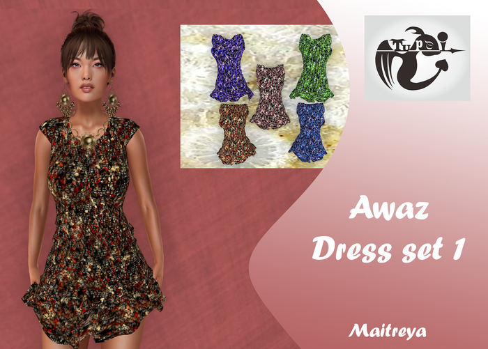 TuPei  Awaz Dress Set#1 for Maitreya