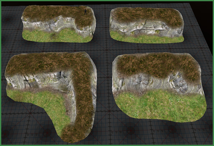 FROG-Terrain cliffs ( items FULL)