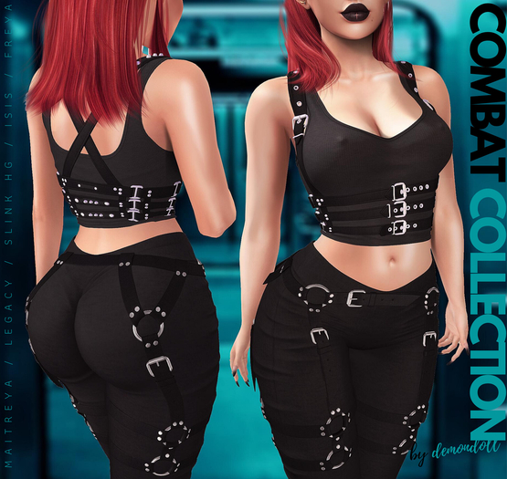 Demon Doll - Combat Leggings + Harness Fatpack