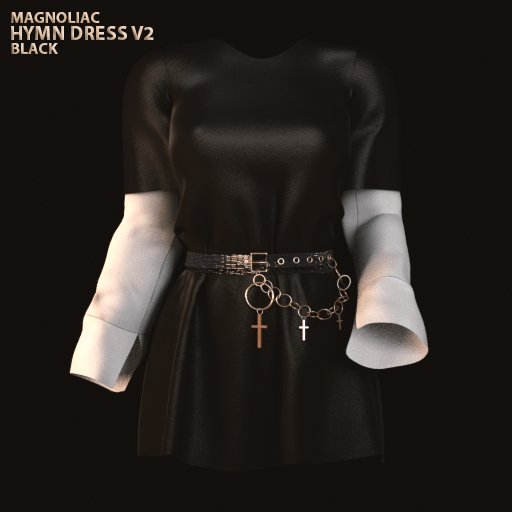 Magnoliac - Hymn Dress V2 (Black)