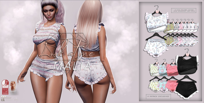 Look At Me. Malia : PJ - FATPACK