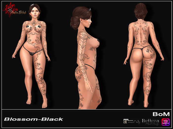 *NB* Blossom Black tattoo