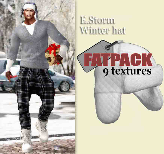 E.Storm Winter hat. Fatpack