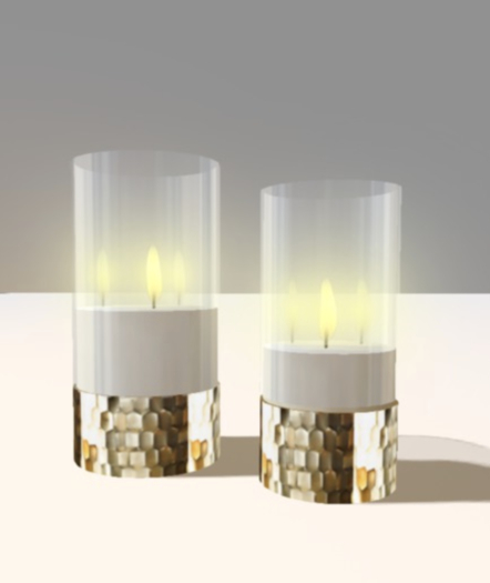 Gold candle Lanterns MC-