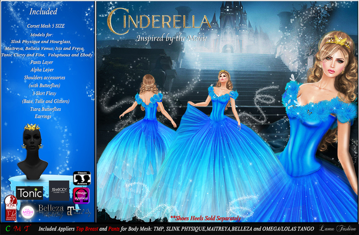-Lamu Fashion-Gown Cinderella DEMO V1