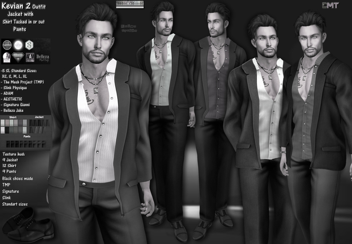 R.F. *Mesh Line *Kevian outfit 2* DEMO