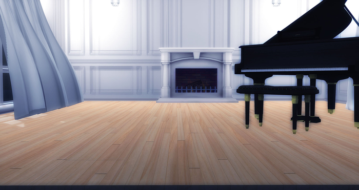 Piano room Backdrop (Boxed)
