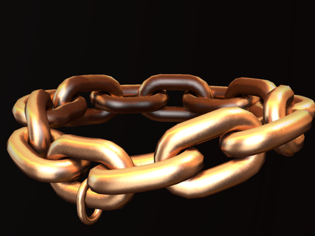 Second Life Marketplace - [B2]Chunky Fat Round Chain - M/C