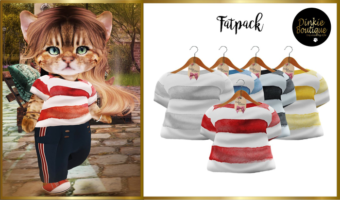 *DB* DINKIES ROSANNA TOP* FATPACK