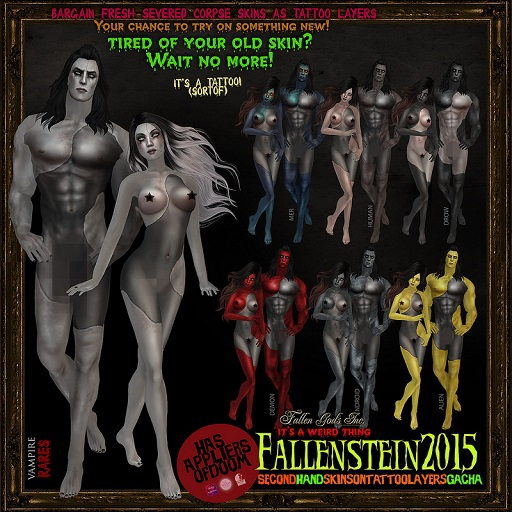 FALLENSTEIN 2015 + Second Hand Alien, female