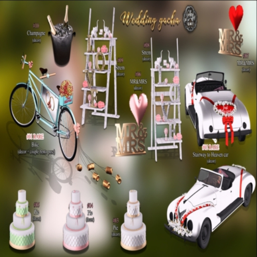 [ SpotCat ] Wedding gacha - Bike #01 RARE