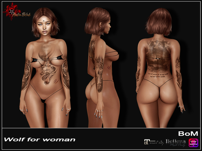*NB* Wolf for Woman tattoo