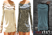 {LD}Clothing-Shoulder Sweater/Jade