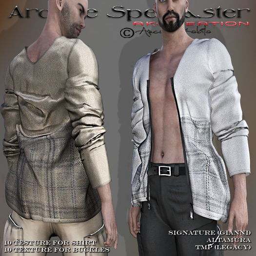 bag Shirt Miky *Arcane Spellcaster*