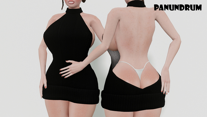 SweaterDress Black