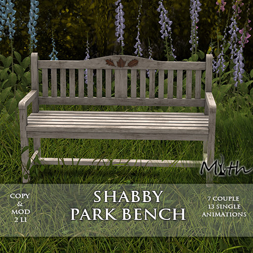 Myth - Shabby Park Bench