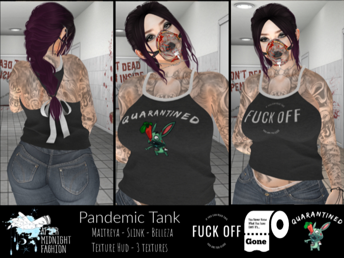 ::AMF:: Women's Pandemic Tank-  Add To Open