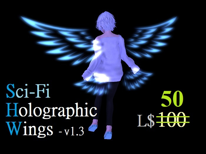 Sci-Fi Holographic Wings v1.2