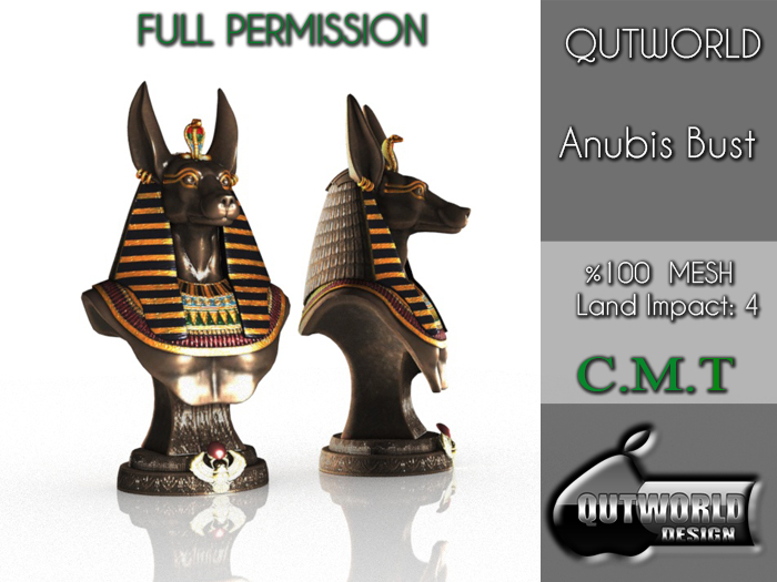 .::QUTWORLD Anubis Bust::. FP Unpack (ADD)